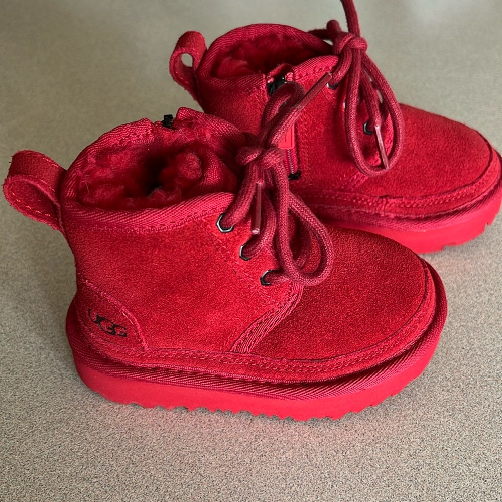 UGG Plush Toddler Boots
